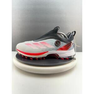 Adidas Adizero ZG BOA Mens Size 12 Spikeless Golf Shoes White Lucid Red IH9896